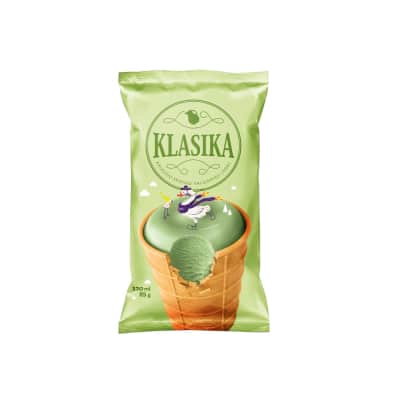 Kriaušių sk. valg. ledai KLASIKA,  120 ml/85g