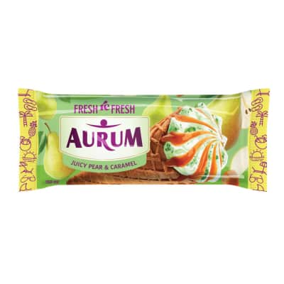 Kriaušių sk. valg. ledai AURUM, 140 ml / 95 g