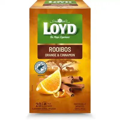 Raud. apels. ir cinam. sk. arbata LOYD, 40 g