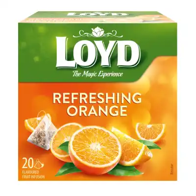 Vaisinė arbata LOYD, apelsinų skonio, 20 vnt.