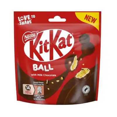 Saldainiai KIT KAT rut. su šok. glaistu 140 g