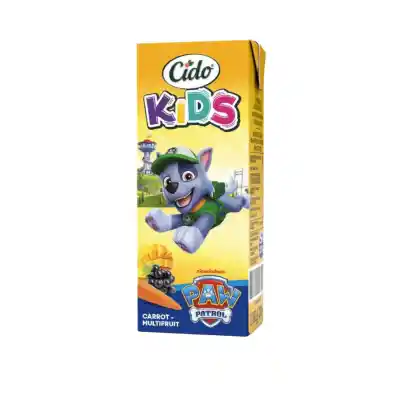 Įv. vais., morkų sulčių gėrim. CIDO PP, 0,2 l
