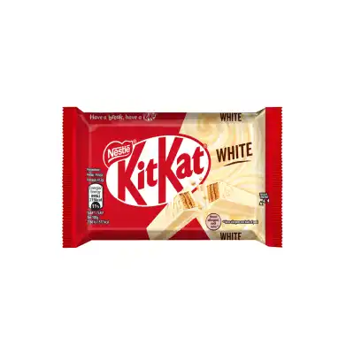 Batonėlis KIT KAT 4 FINGER WHITE, 41,5 g