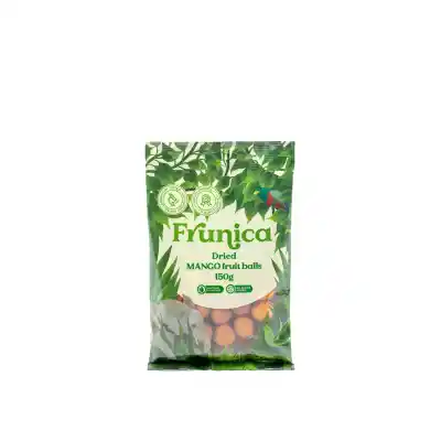 Džiovintų mangų rutuliukai FRUNICA, 150 g