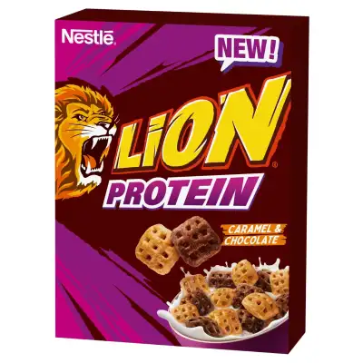 Dribsniai NESTLE LION PROTEIN, 340 g
