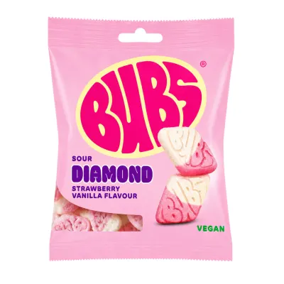 Brašk., vanilės sk. rūgštūs sald. BUBS, 155 g