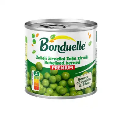 Žalieji žirneliai BONDUELLE, 400 g / 265 g