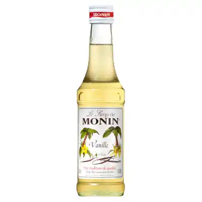 Vanilės skonio sirupas MONIN, 0,25 l