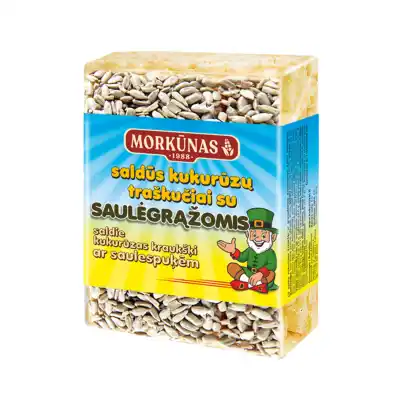 Saldūs kukurūzų traškučiai MORKŪNAS, 80 g