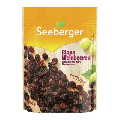 Džiovintos, nesulfit. razinos SEEBERGER, 200g