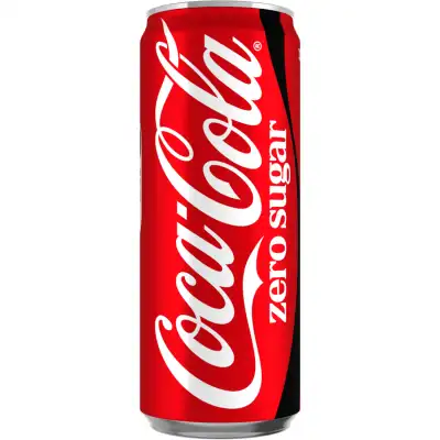 Gaz. gėrimas su sald. COCA-COLA ZERO, 330 ml