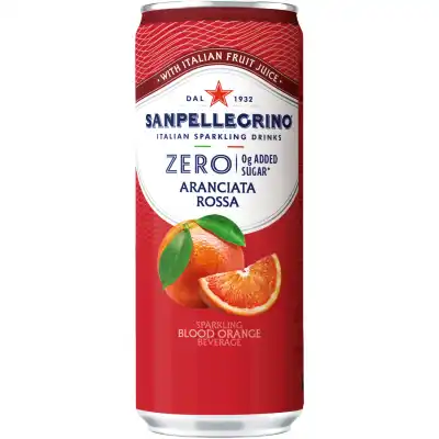 Gaz. apelsin. gėrimas su sald. SP ZERO, 0,33l