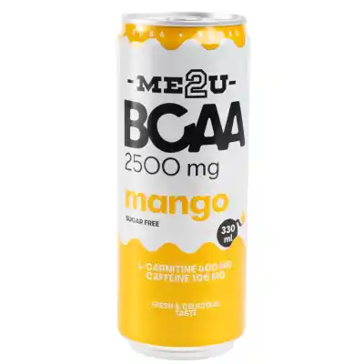 En. gėrimas su sald. BCAA MANGO ME2U, 330 ml