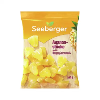 Džiovinti ananasų gabalėliai SEBERGER, 200 g