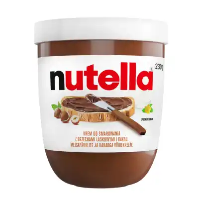 Šokolado ir riešutų kremas NUTELLA, 230 g