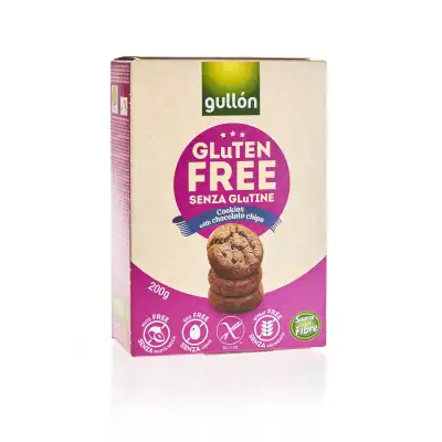 Sausainiai be glit.GULLON su šok.,200g