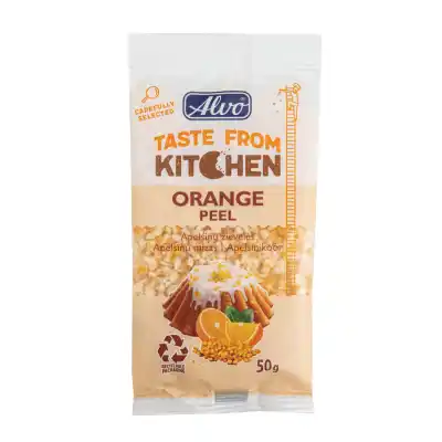 Apelsinų žievelės ALVO, 50g