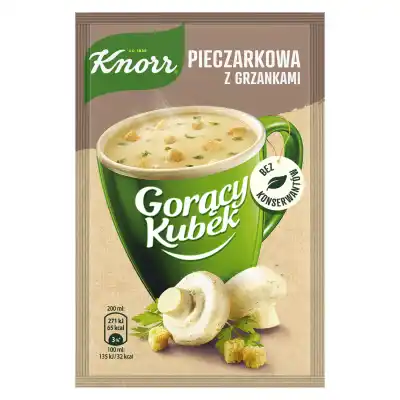 Pievagrybių sriuba su skrebučiais KNORR, 15 g
