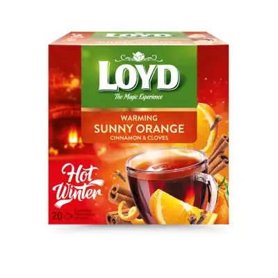 Vaisinė arbata LOYD SUNNY ORANGE, 40 g