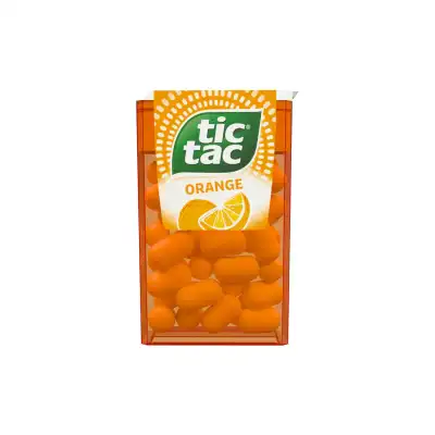 Apelsinų skonio saldainiai TIC TAC, 18g