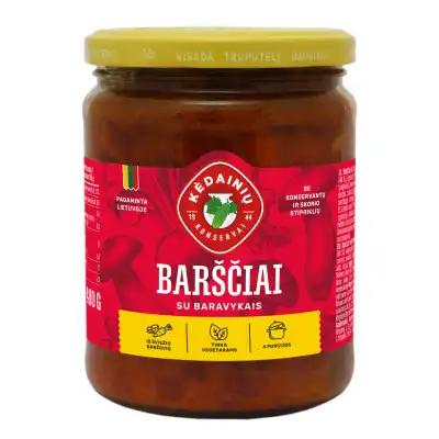 Barščiai su baravykais KKF, 480 g