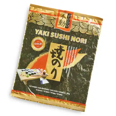 Džiov. jūros dumbliai FUDO YAKI NORI GOLD, 28