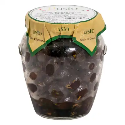Juod. dž. alyvuogės su prieskon. GUSTO, 350 g