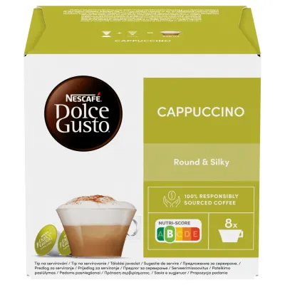 Kavos kaps. DOLCE GUSTO CAPPUCCINO, 186,4 g