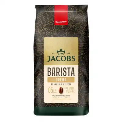 Kavos pupelės JACOBS BARISTA CREMA, 1 kg