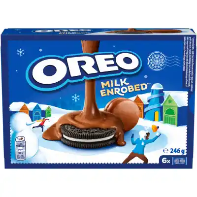 Sausainiai aplieti šokoladu MILK OREO, 246 g
