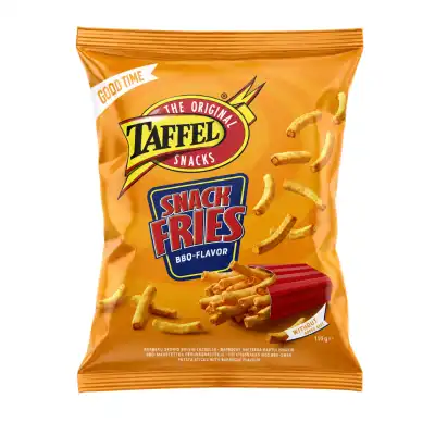 Traškučiai TAFFEL SNACK FRIES BARBECUE, 110g
