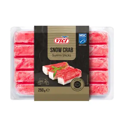 Krabų sk.lazdelės VIČI SNOW CRAB PREMIUM,250g