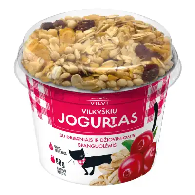 Jog. VILVI su drib.ir dž.spang. 4,3 %, 200 g