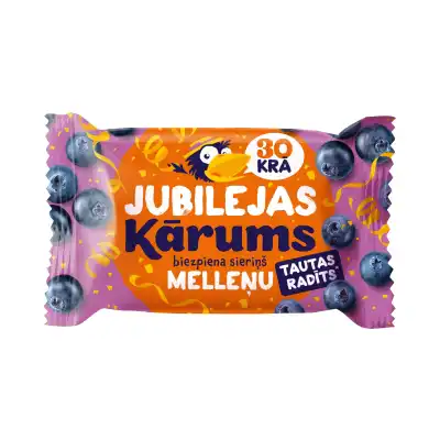 Varškės sūrelis KARUMS su mėlynėmis, 45 g