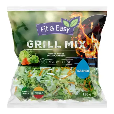 Grilio salotų mišinys FIT & EASY, 150 g