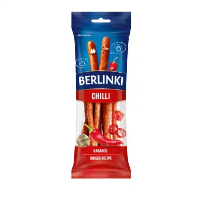 Dešrelės KABANOS BERLINKI CHILLI, 85 g