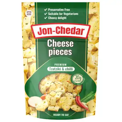 K. sūrio gab. JON-CHEDAR TZATZIKI, 42 %, 80 g