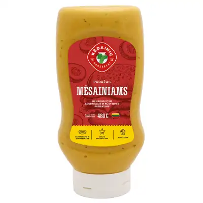 Padažas KKF MĖSAINIAMS, 35 %, 480 g