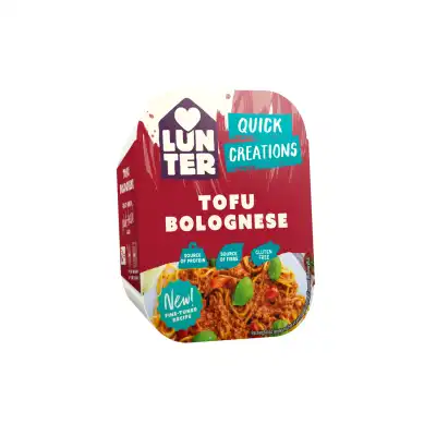 Bolonijos padažas LUNTER, su tofu, 190 g