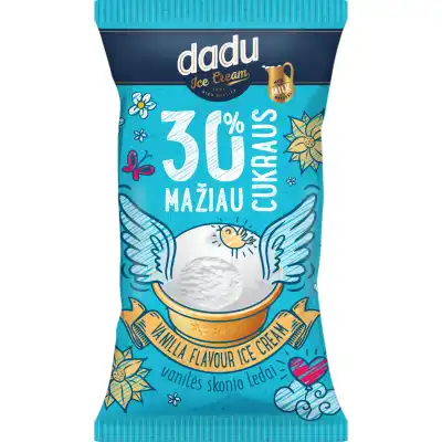 Vanil. ledai DADU MAŽIAU CUKR. 40 g / 85 ml