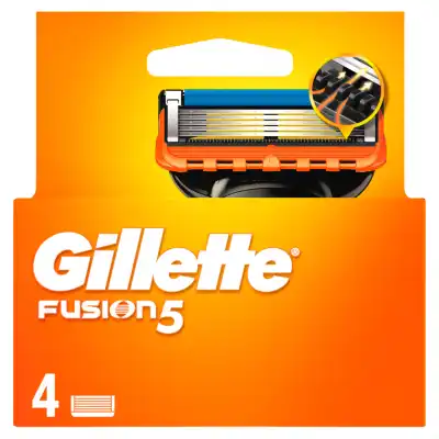 Skustuvo galvutės GILLETTE FUSION, 4 vnt.