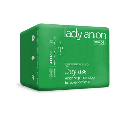 Hig. dieniniai paketai LADY ANION, 10vnt.