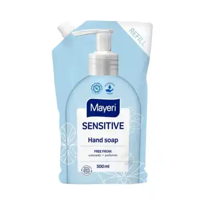 Sk. rankų muilo pap. MAYERI SENSITIVE, 500ml