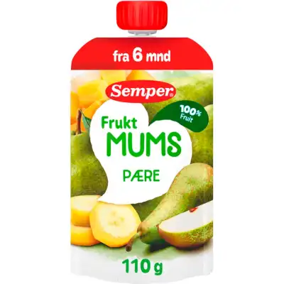 Vais. tyrelė su kriauš. SEMPER, 6 mėn, 110 g