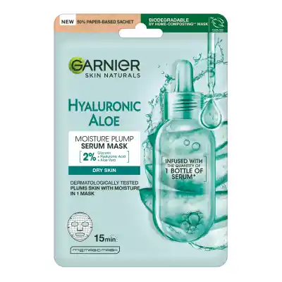 Drėk. kaukė Garnier SN Hyal. Alavijo 32g