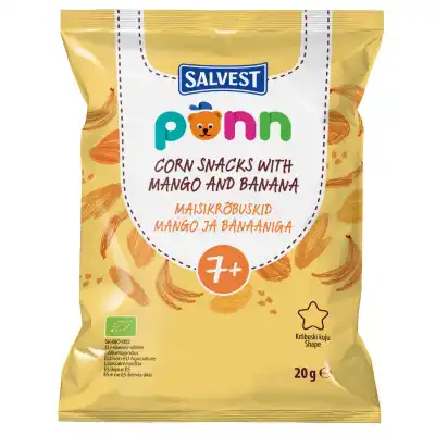 Ekol. užkandis su mang. ir banan. PONN, 20 g