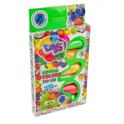 Plastilino rink.LOVIN AROMA, 6 sp., 250g