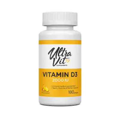 Maisto papildas ULTRAVIT VITAMIN D3, 180 vnt.