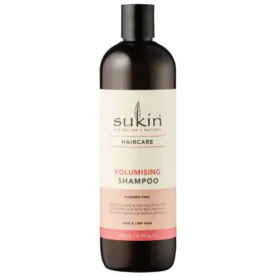 Apimtį didinantis šampūnas SUKIN, 500 ml
