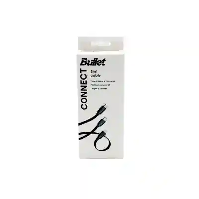 Laidas BULLET 3 in 1, MICRO, USB-C, 8PIN